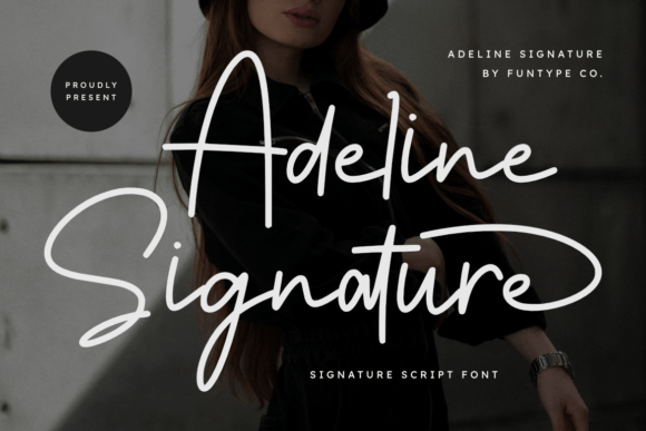 Adeline Signature Font for Bold Branding
