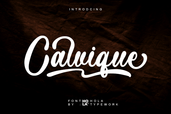 Calvique Font: Elevate Your Brand Identity
