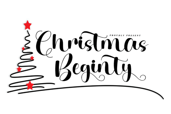 Christmas Beginty: A Modern Script Typeface for Campaigns