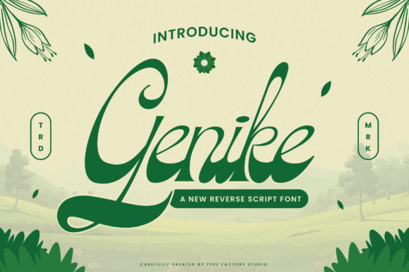 Genike Font Download: A Vintage Script Review