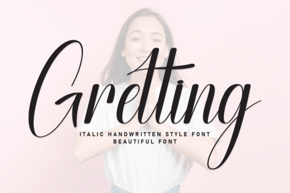 Gretting: Elegant Script Font for Web Design