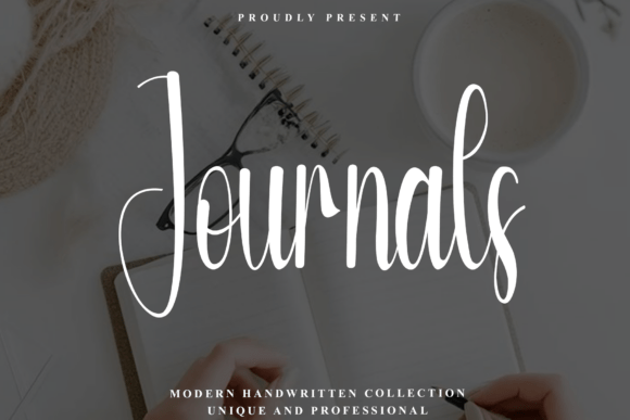 Journals Script Font for Authentic Campaign Design
