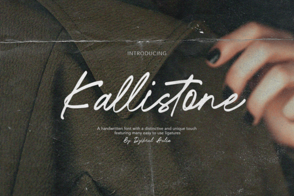 Kallistone Font for Elegant Small Business Branding