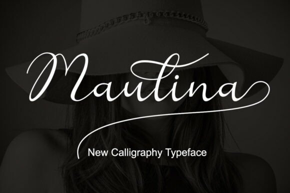 Maulina Script Font for Modern Editorial Design