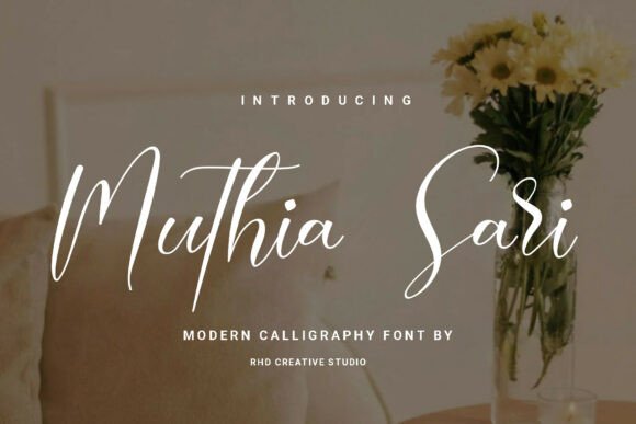 Muthia Sari Font for Modern Branding