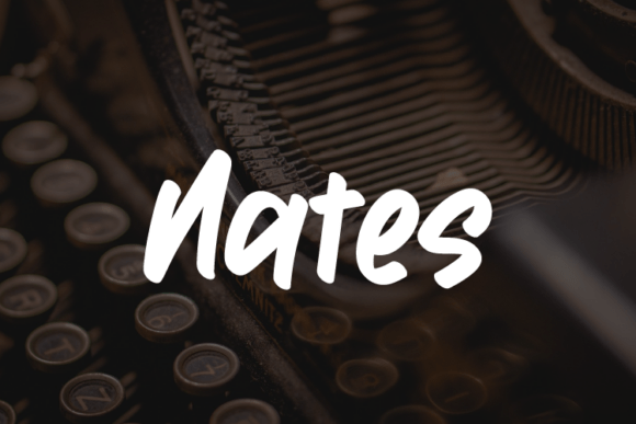 Nates Font Download: The Charismatic Script for Modern Design