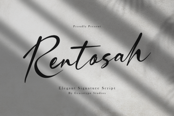 Rentosah: Elevating Web Design with Elegant Script Fonts