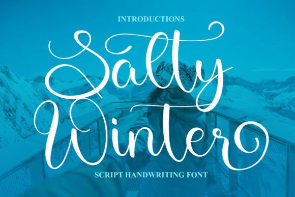 Salty Winter Script Font for Web Design
