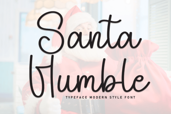 Santa Humble: A Warm Script Typeface for Editors