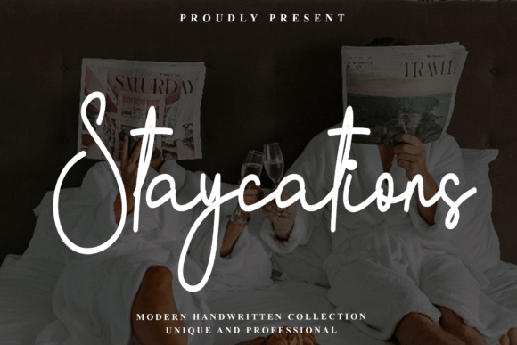 Staycations Typeface for Modern Web Design
